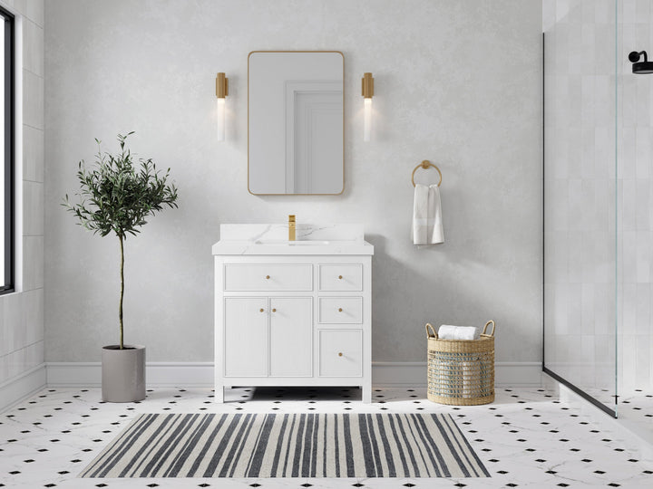 Sonoma 36 in. W x 22 in. D Center Sink Bathroom Vanity - photo 4
