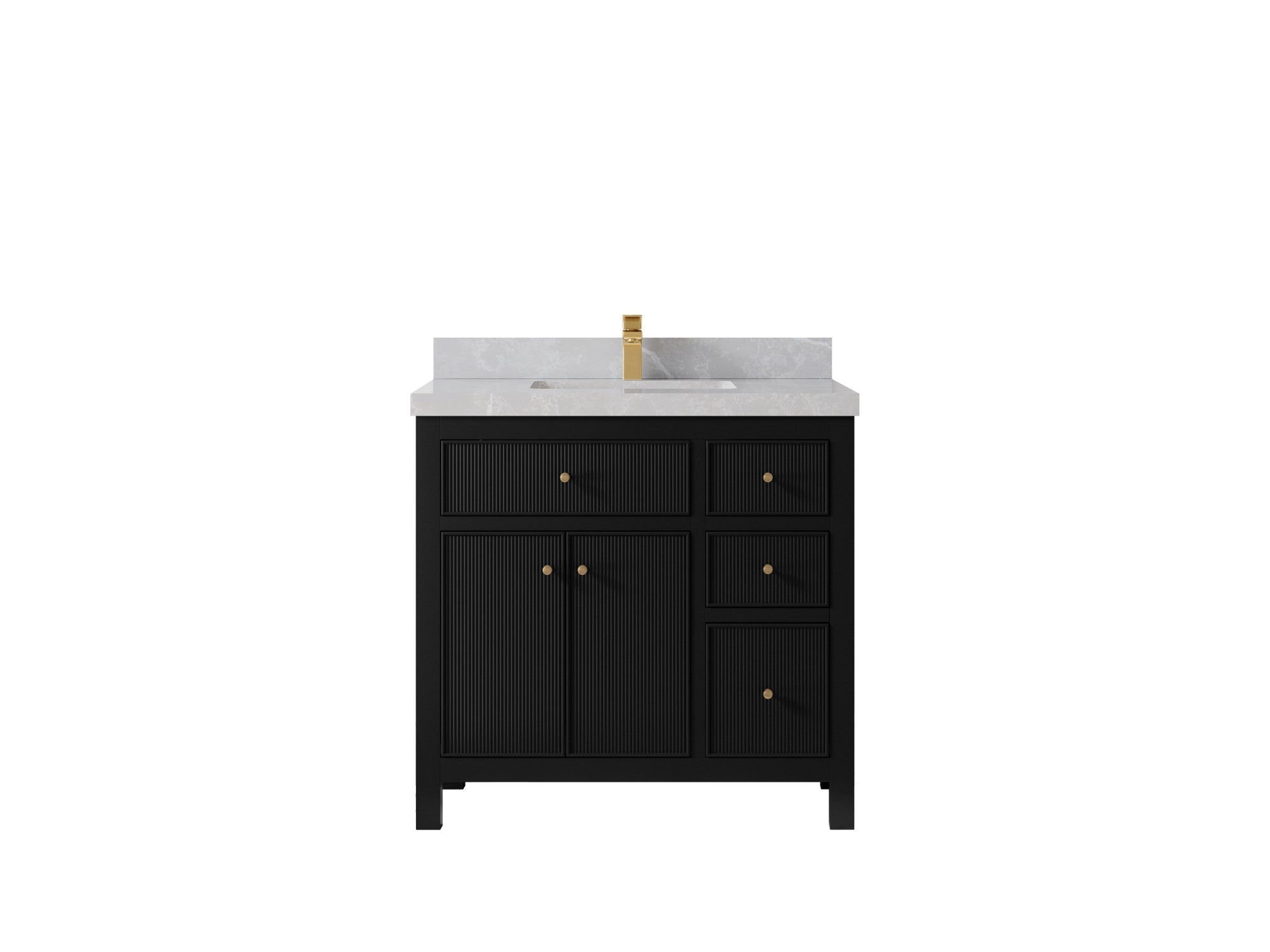 Sonoma 36 in. W x 22 in. D Center Sink Bathroom Vanity - Willow Bath and Vanity