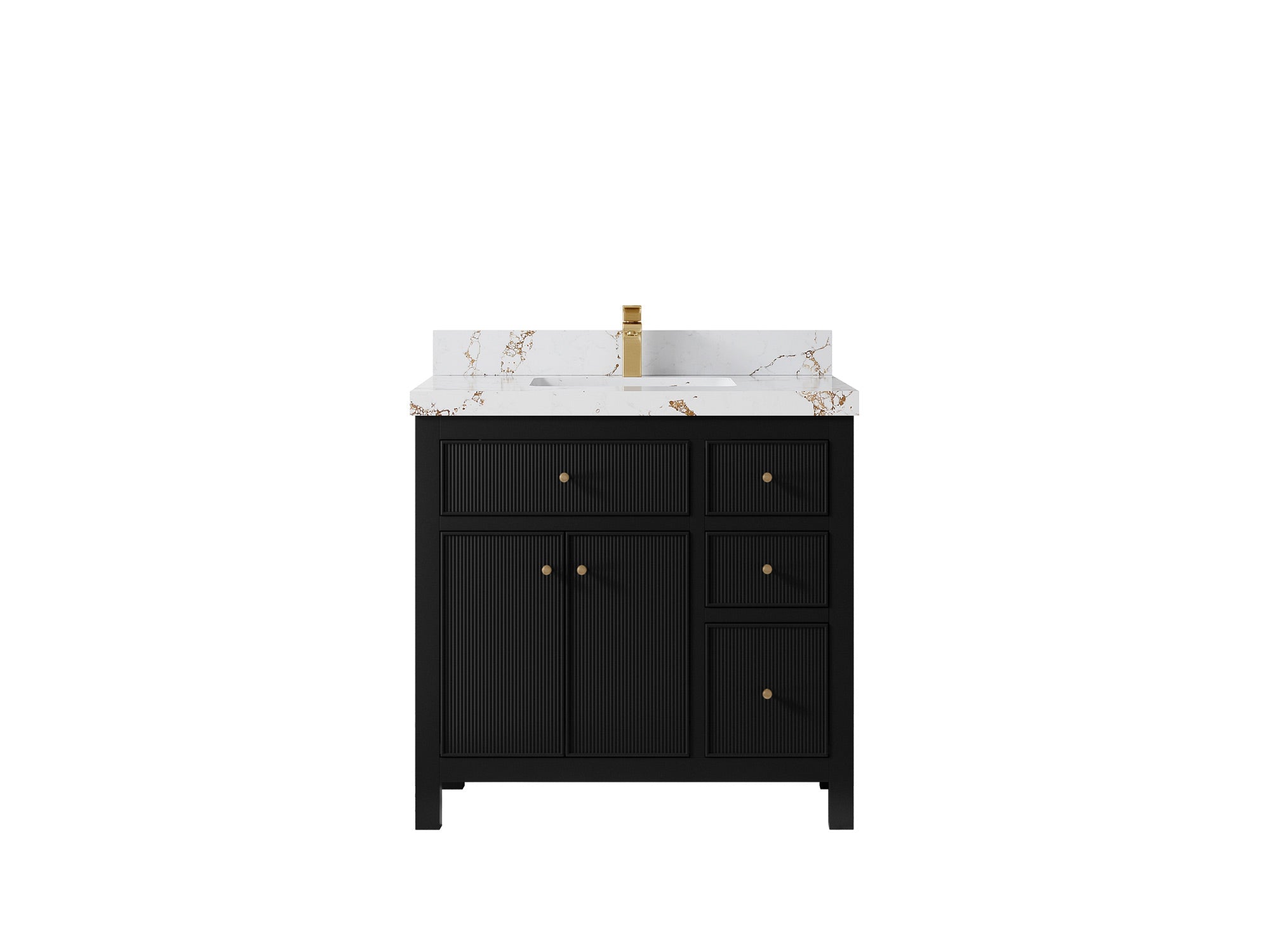 Sonoma 36 in. W x 22 in. D Center Sink Bathroom Vanity - Willow Bath and Vanity