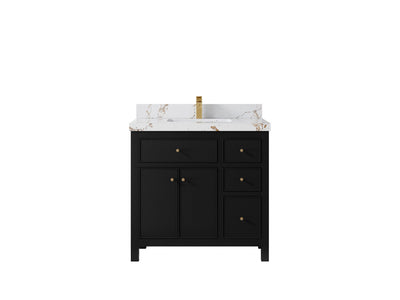 Sonoma 36 in. W x 22 in. D Center Sink Bathroom Vanity - Willow Bath and Vanity