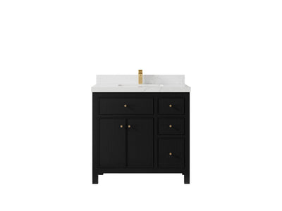 Sonoma 36 in. W x 22 in. D Center Sink Bathroom Vanity - Willow Bath and Vanity