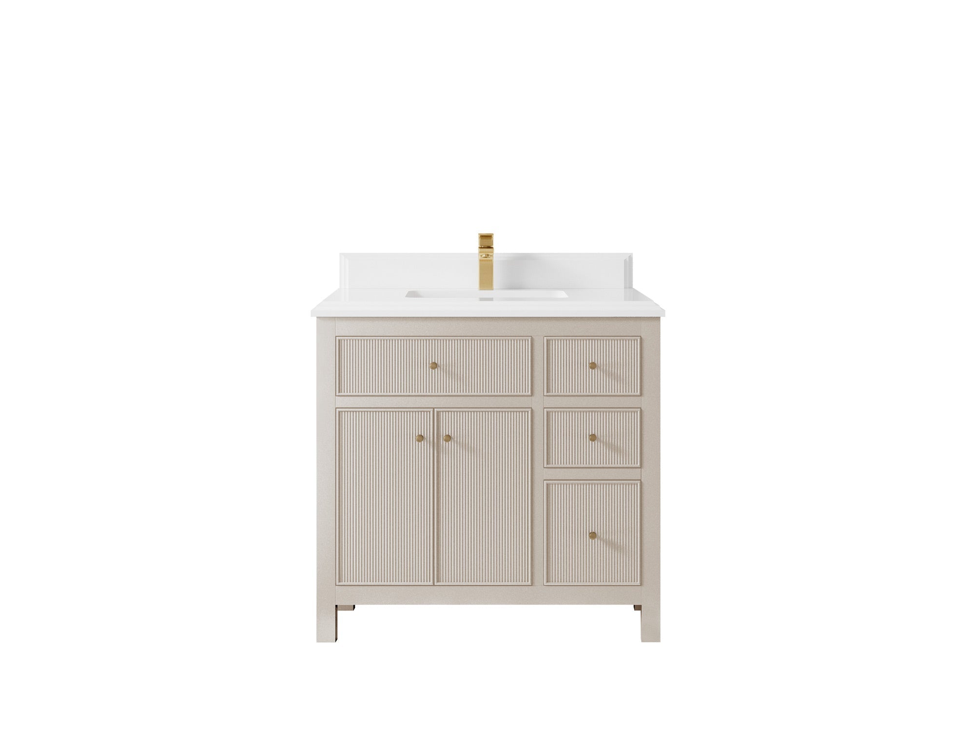 Sonoma 36 in. W x 22 in. D Center Sink Bathroom Vanity - Willow Bath and Vanity