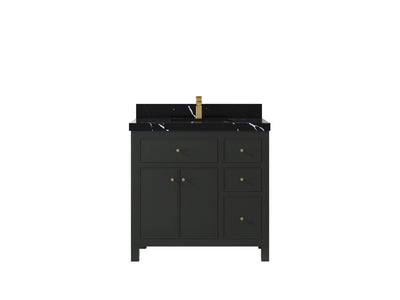 Sonoma 36 in. W x 22 in. D Center Sink Bathroom Vanity - Willow Bath and Vanity