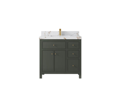 Sonoma 36 in. W x 22 in. D Center Sink Bathroom Vanity - Willow Bath and Vanity