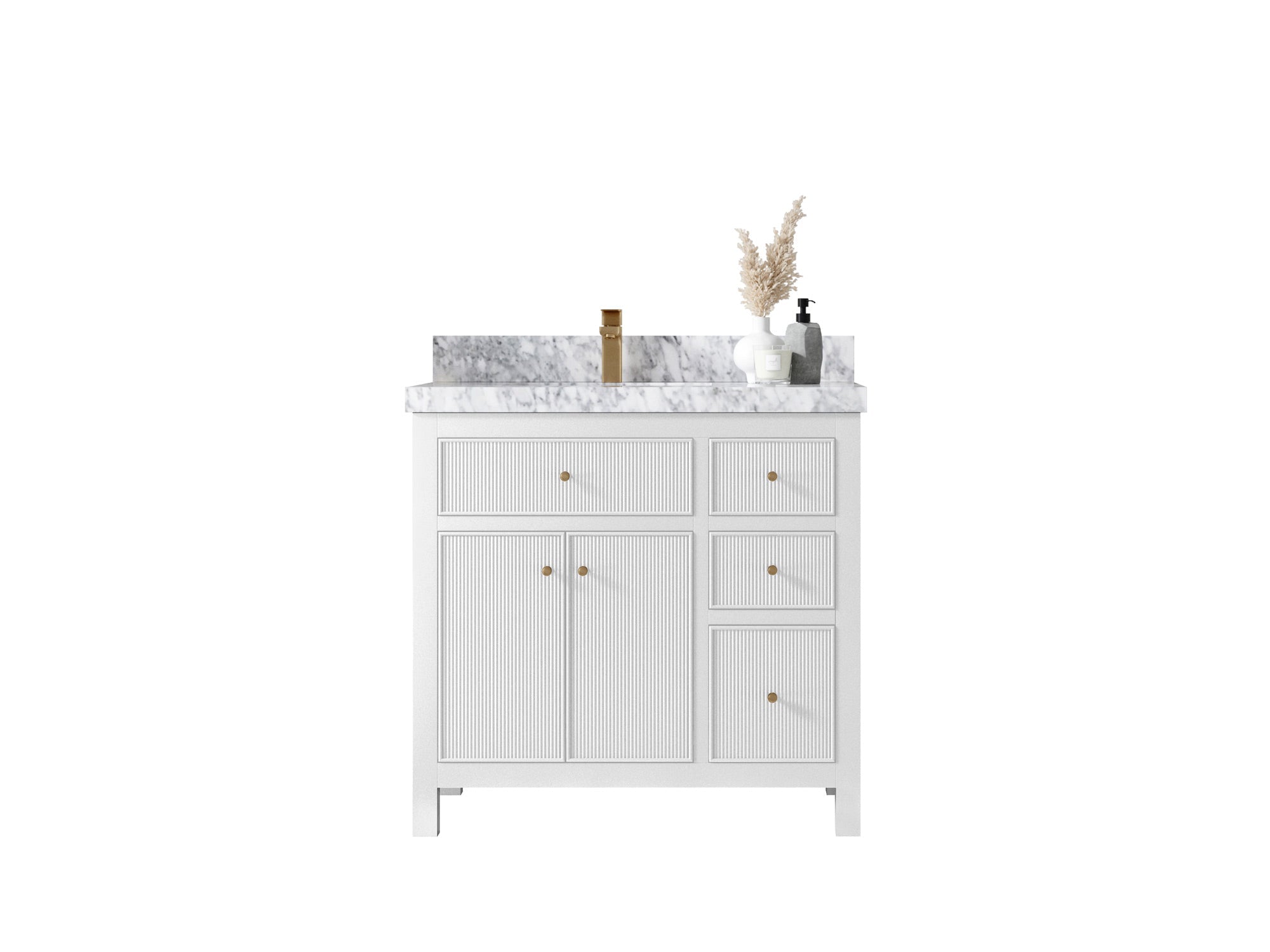 Sonoma 36 in. W x 22 in. D Center Sink Bathroom Vanity - Willow Bath and Vanity