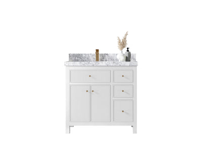 Sonoma 36 in. W x 22 in. D Center Sink Bathroom Vanity - Willow Bath and Vanity