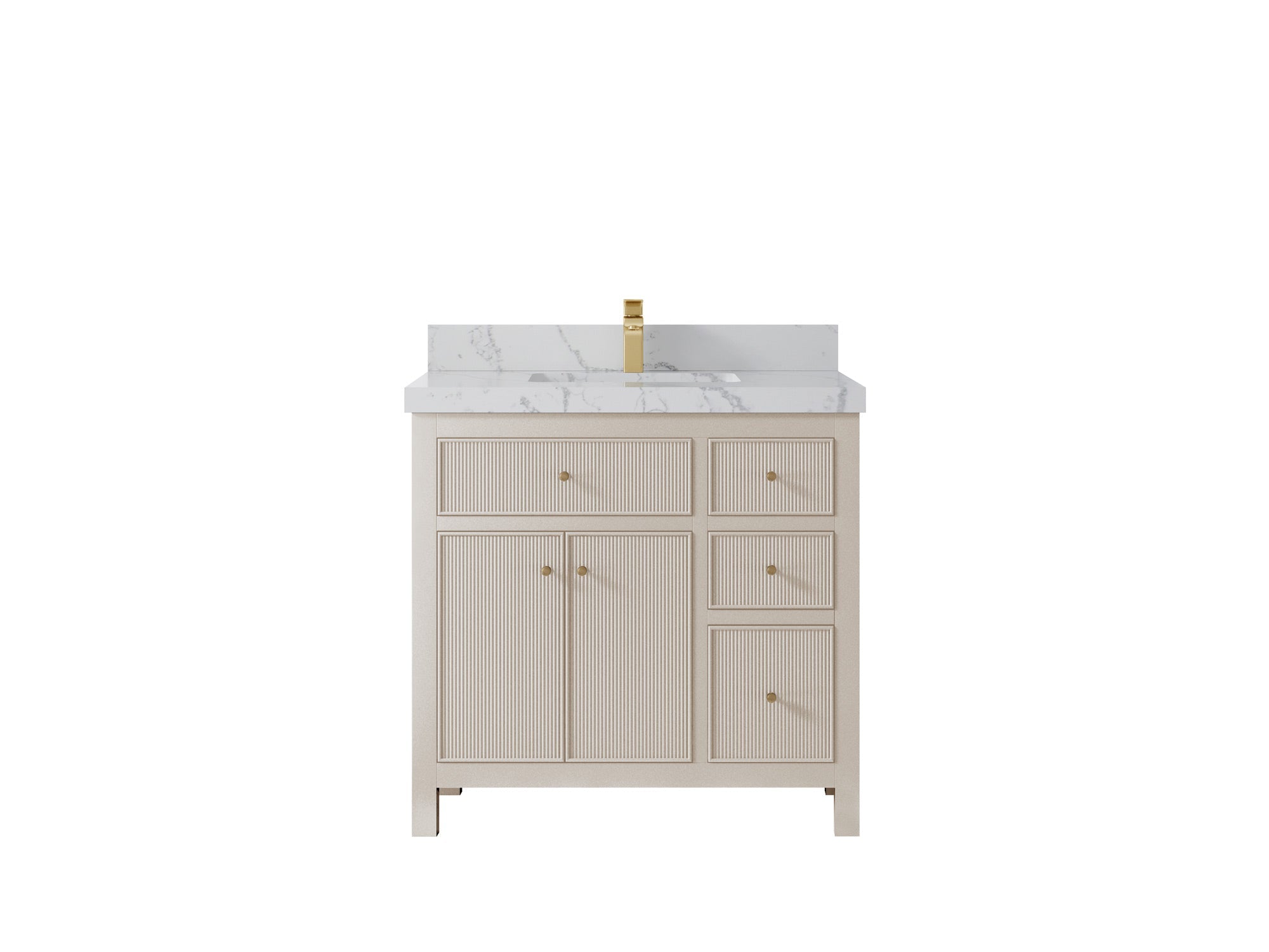 Sonoma 36 in. W x 22 in. D Center Sink Bathroom Vanity - Willow Bath and Vanity