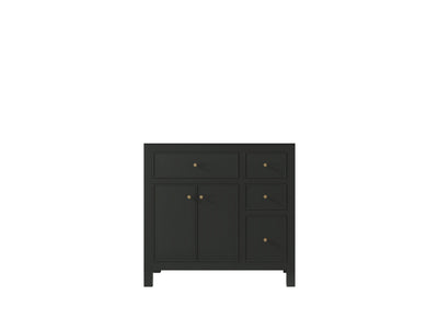 Sonoma 36 in. W x 22 in. D Center Sink Bathroom Vanity - Willow Bath and Vanity