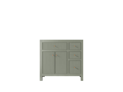 Sonoma 36 in. W x 22 in. D Center Sink Bathroom Vanity - Willow Bath and Vanity