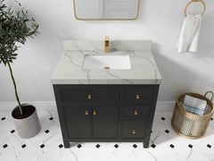 Sonoma 36 in. W x 22 in. D Center Sink Bathroom Vanity - photo 40