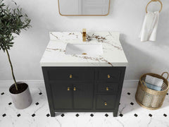 Sonoma 36 in. W x 22 in. D Center Sink Bathroom Vanity - photo 34