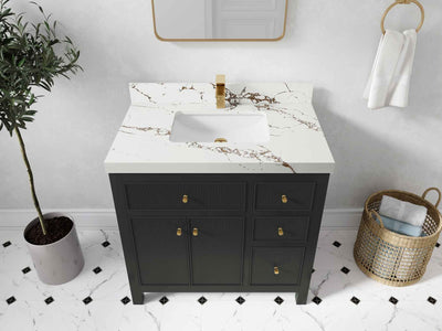 Sonoma 36 in. W x 22 in. D Center Sink Bathroom Vanity - Willow Bath and Vanity