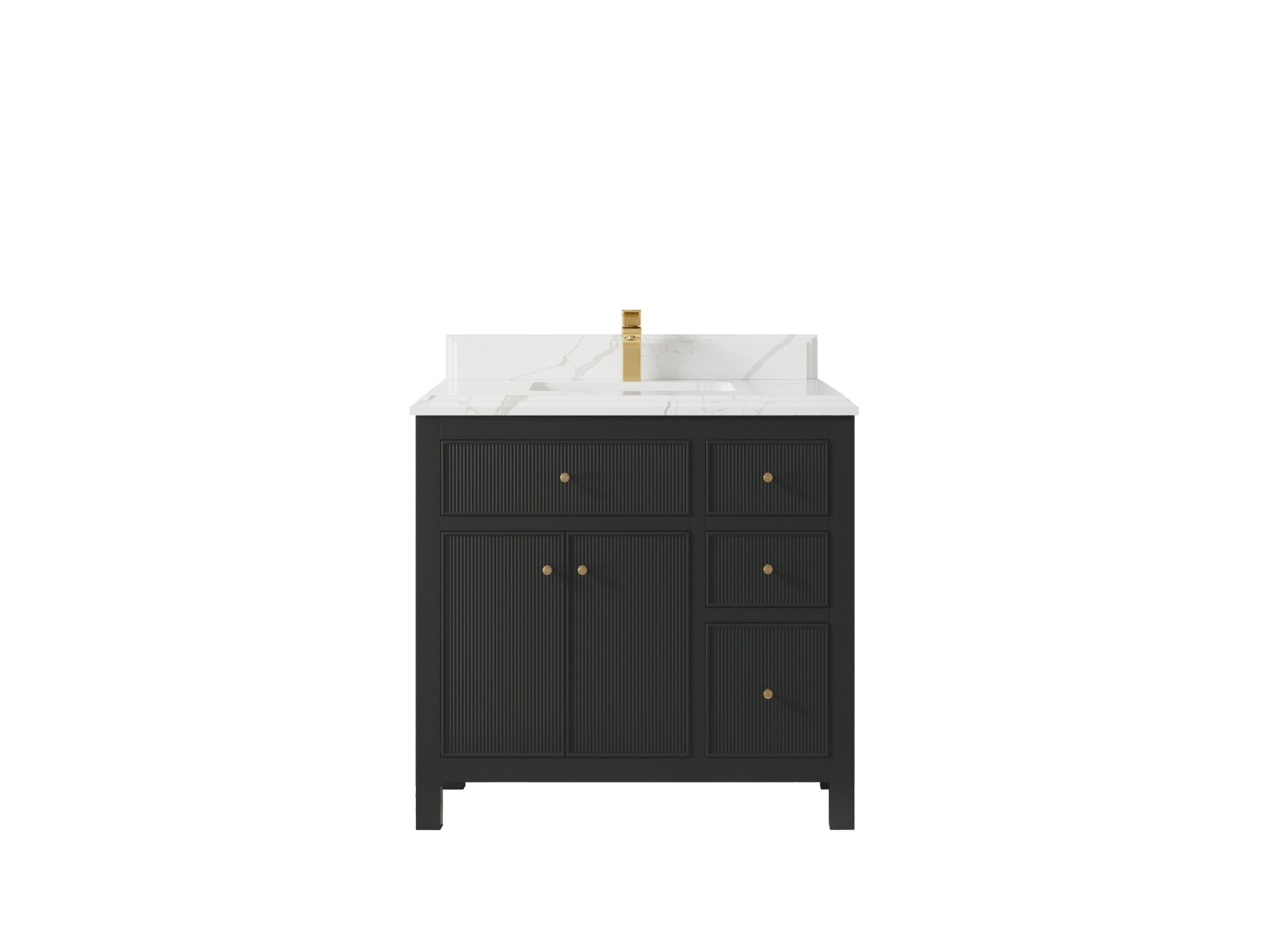 Sonoma 36 in. W x 22 in. D Center Sink Bathroom Vanity - Willow Bath and Vanity