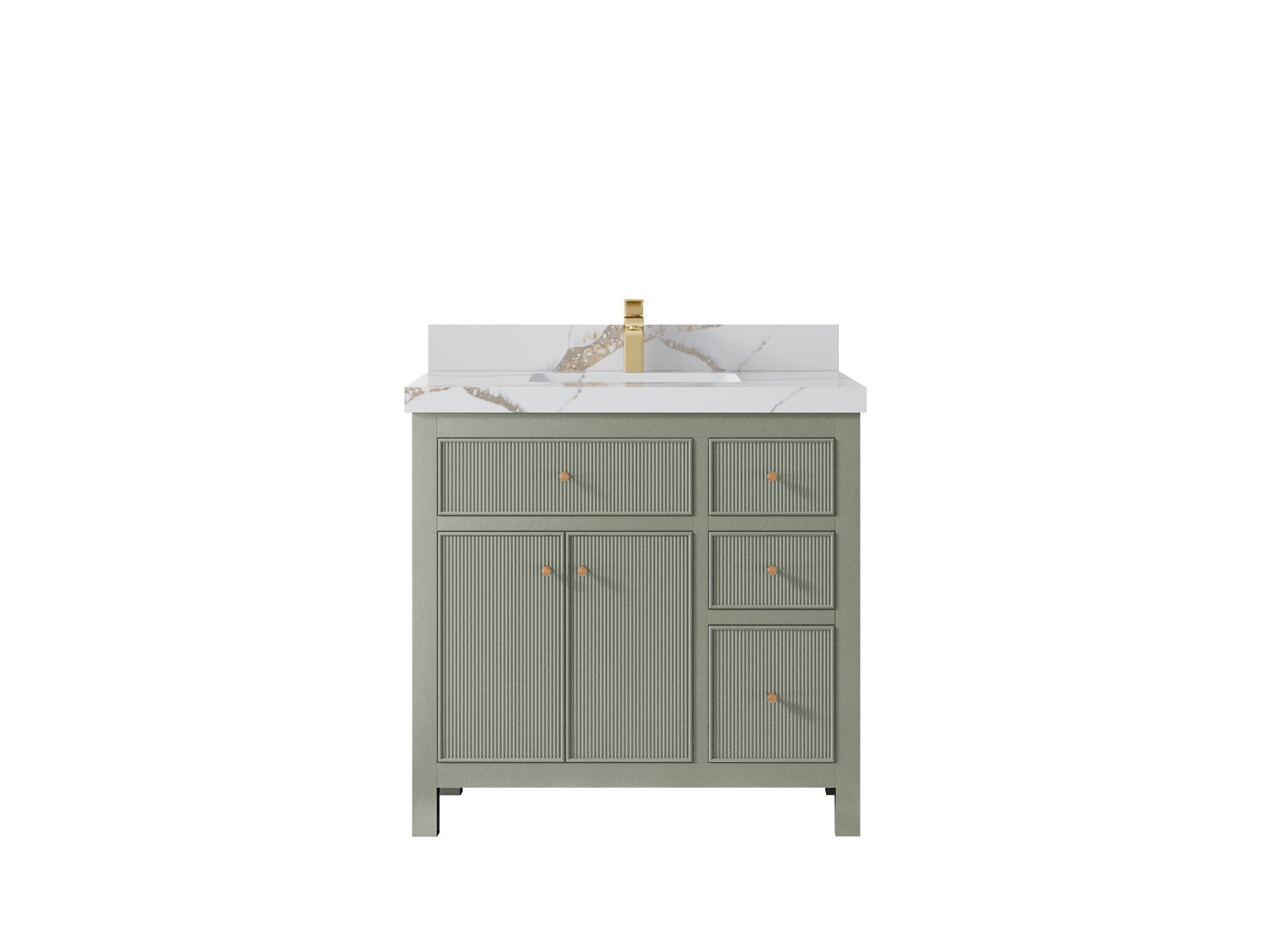 Sonoma 36 in. W x 22 in. D Center Sink Bathroom Vanity - Willow Bath and Vanity