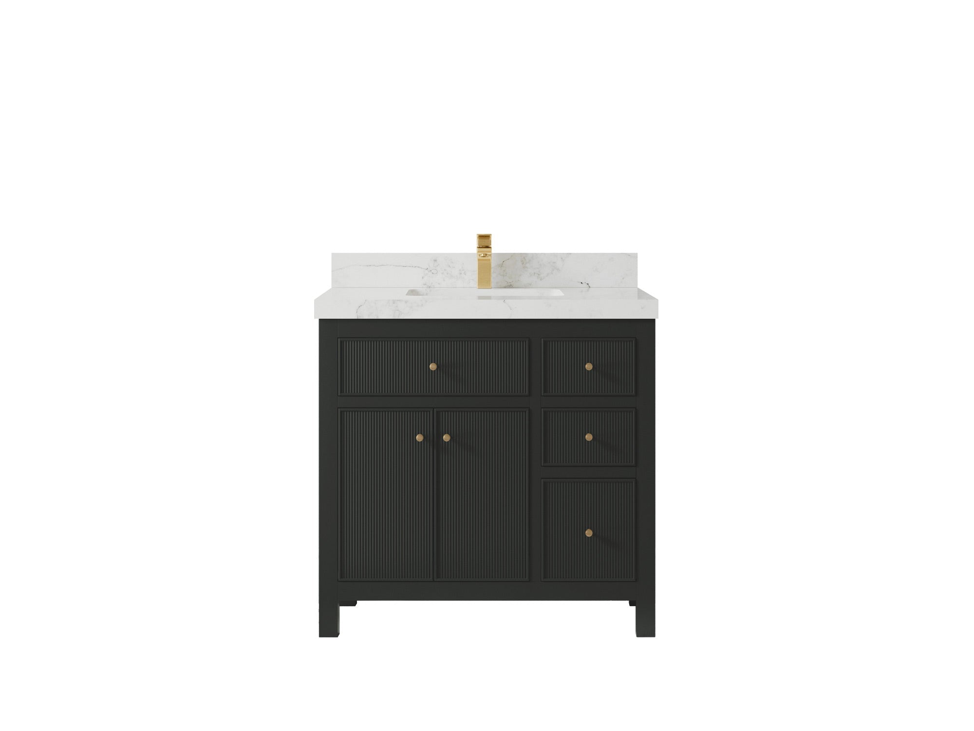 Sonoma 36 in. W x 22 in. D Center Sink Bathroom Vanity - Willow Bath and Vanity