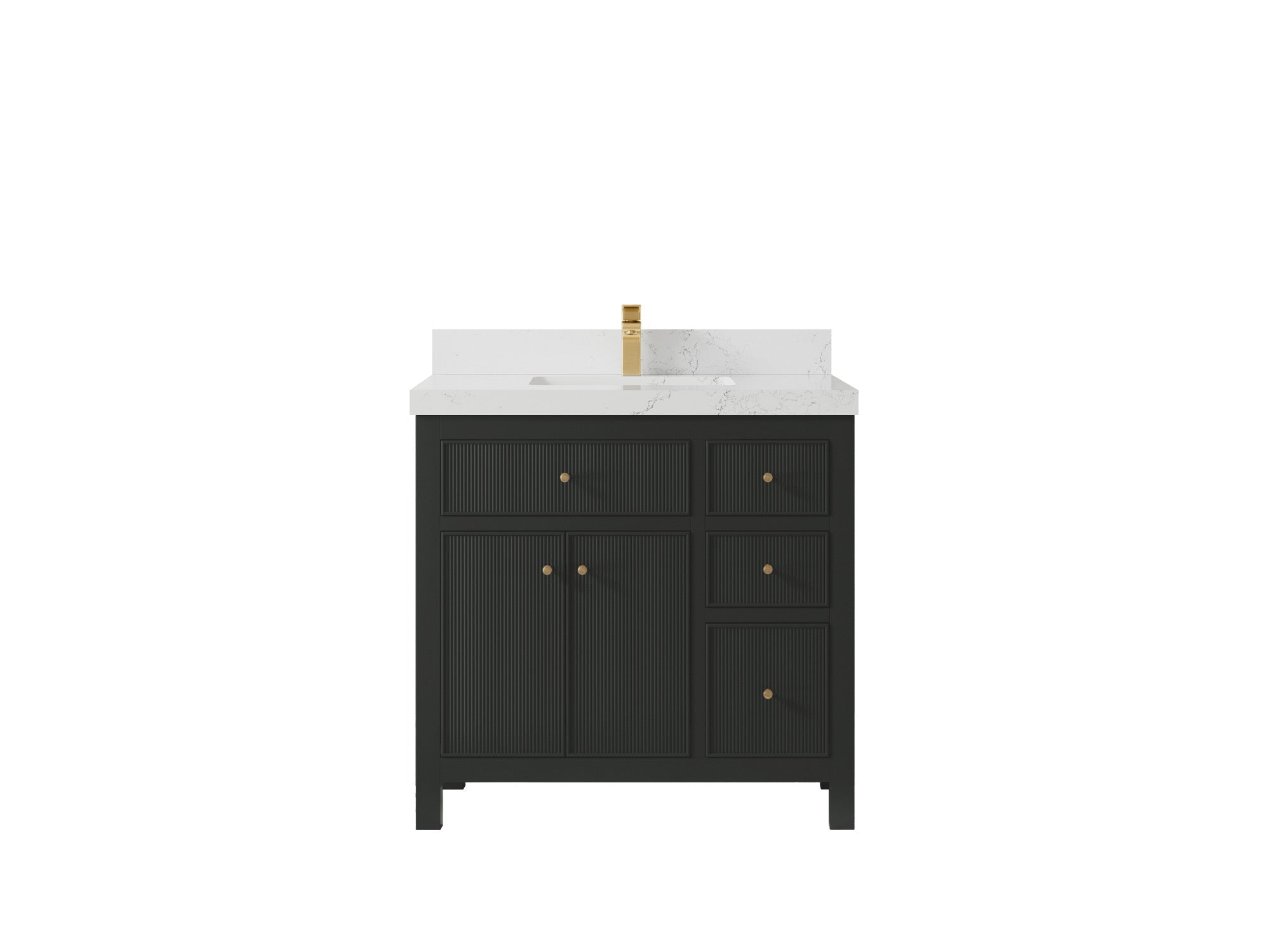 Sonoma 36 in. W x 22 in. D Center Sink Bathroom Vanity - Willow Bath and Vanity