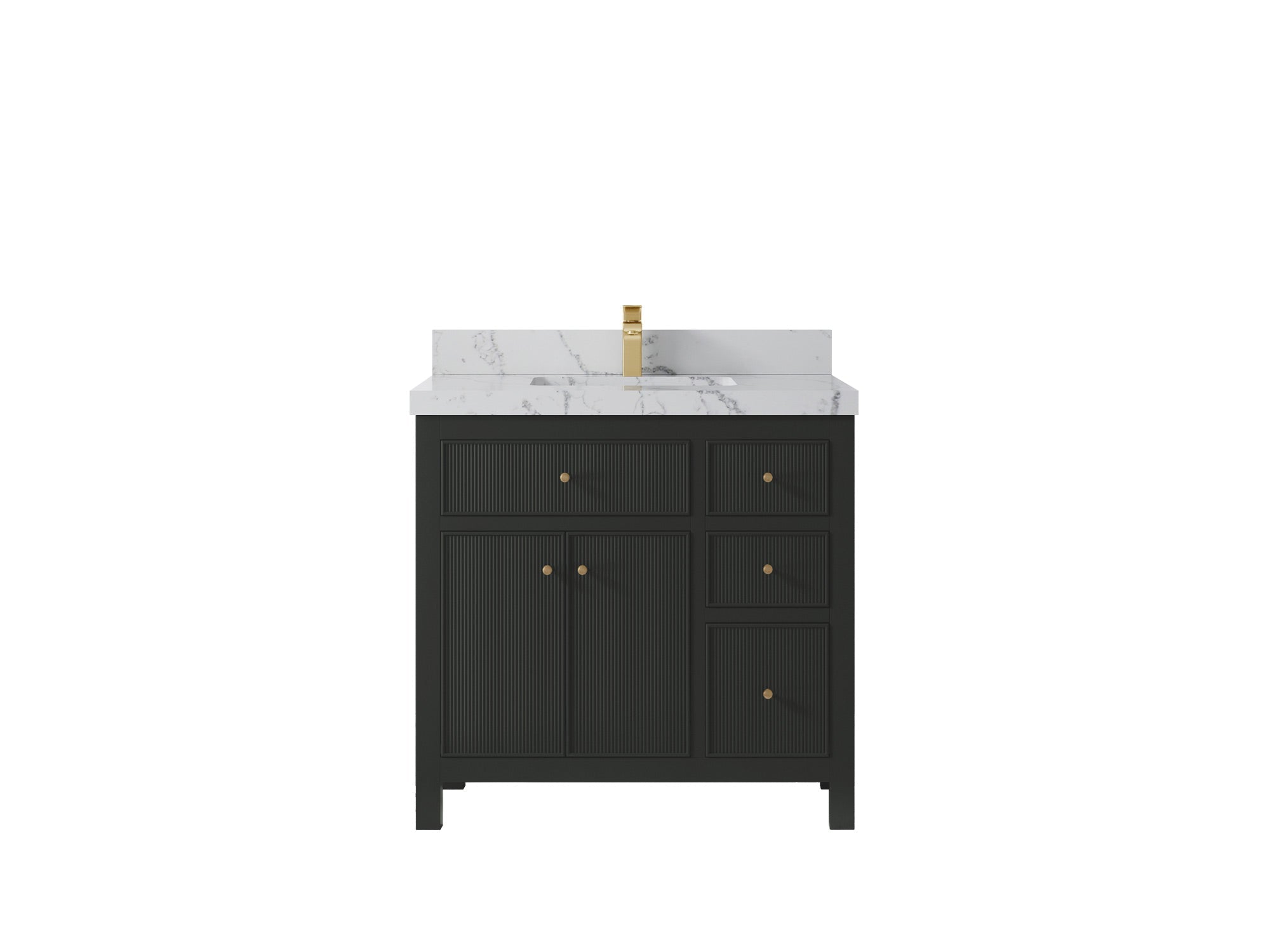 Sonoma 36 in. W x 22 in. D Center Sink Bathroom Vanity - Willow Bath and Vanity