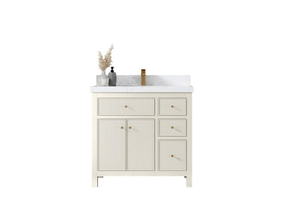 Sonoma 36 in. W x 22 in. D Center Sink Bathroom Vanity - Willow Bath and Vanity