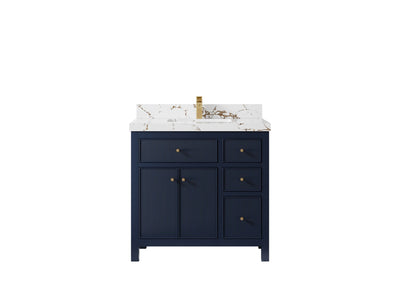Sonoma 36 in. W x 22 in. D Center Sink Bathroom Vanity - Willow Bath and Vanity