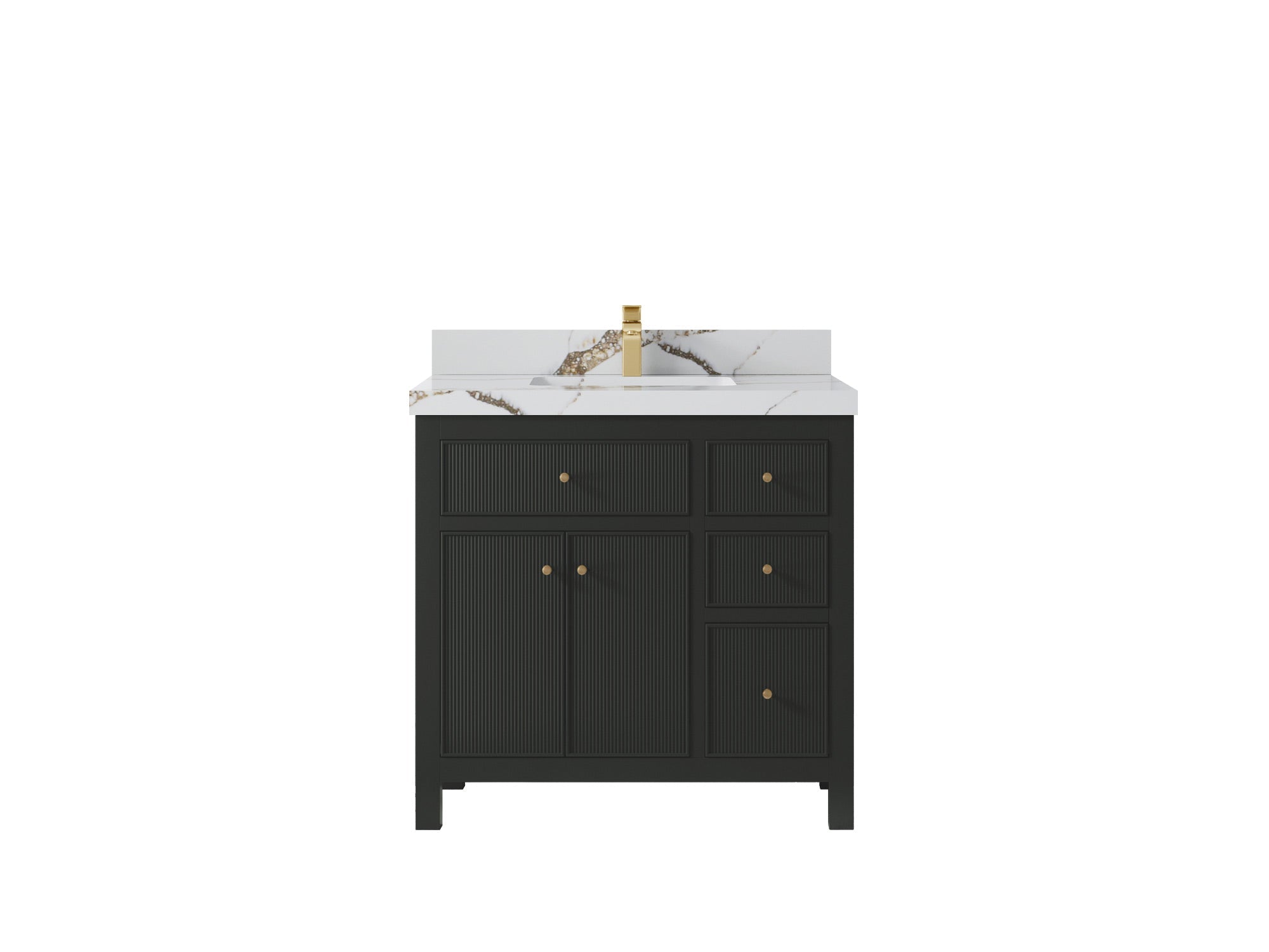 Sonoma 36 in. W x 22 in. D Center Sink Bathroom Vanity - Willow Bath and Vanity