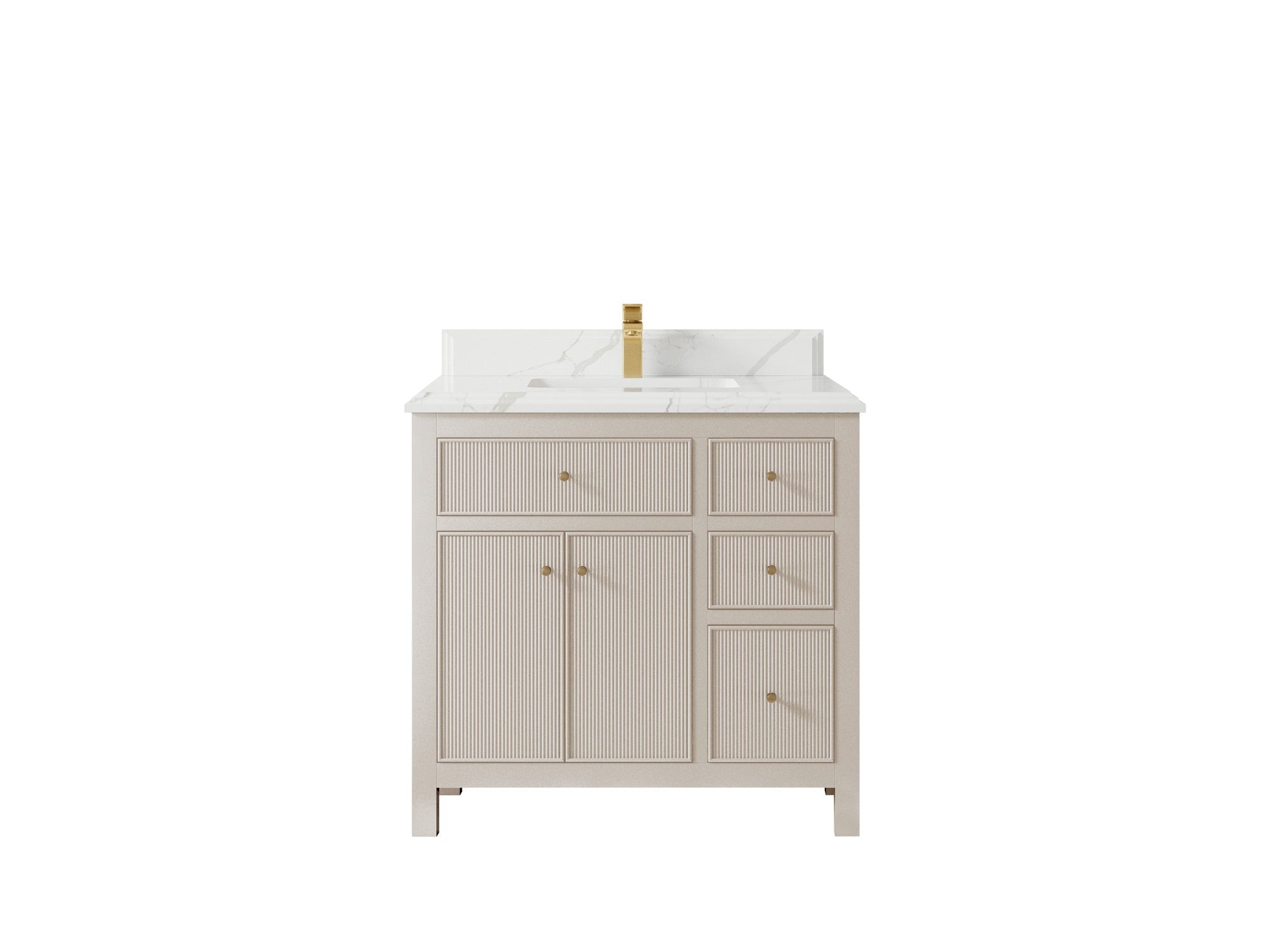 Sonoma 36 in. W x 22 in. D Center Sink Bathroom Vanity - Willow Bath and Vanity
