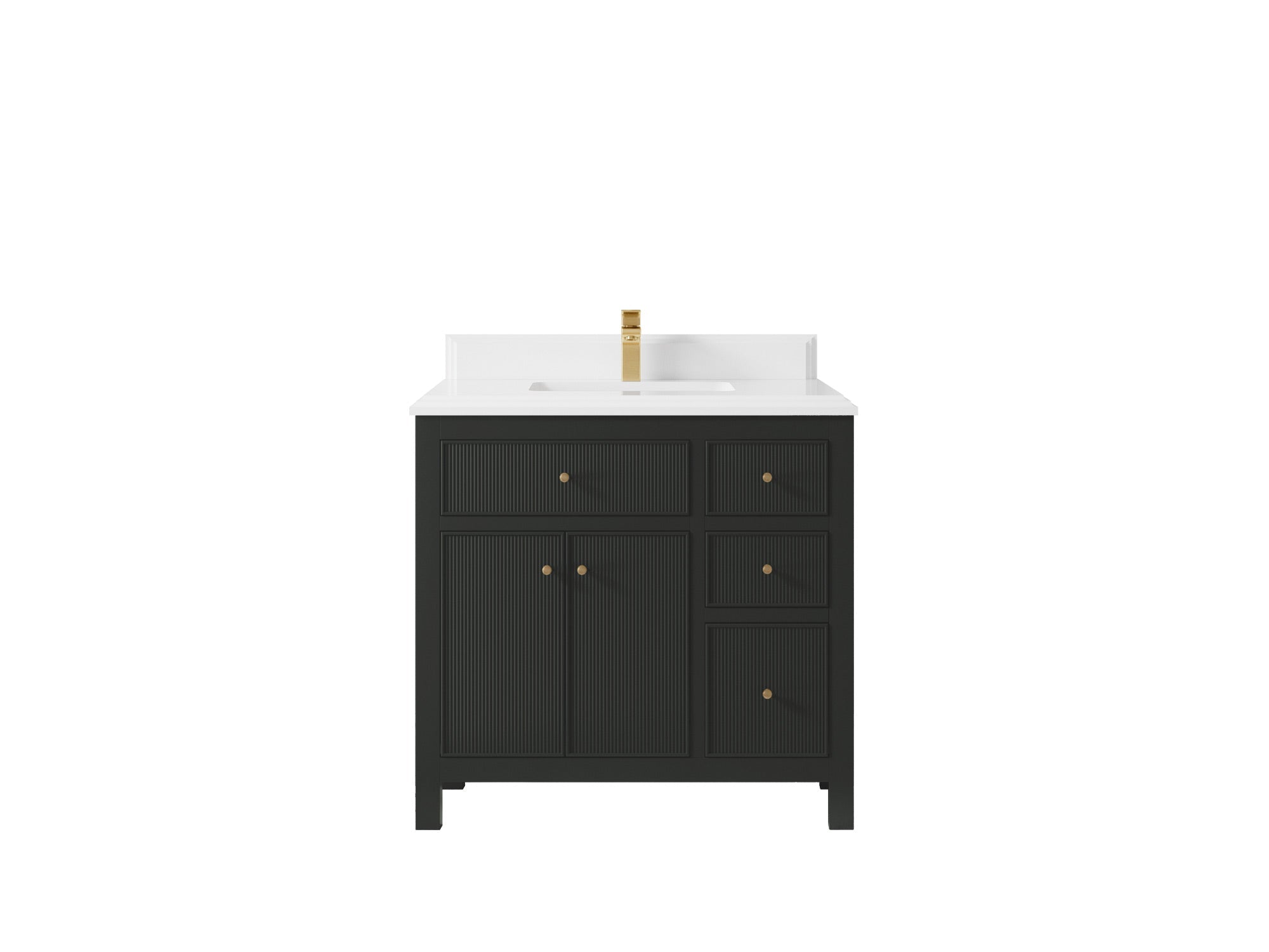 Sonoma 36 in. W x 22 in. D Center Sink Bathroom Vanity - Willow Bath and Vanity