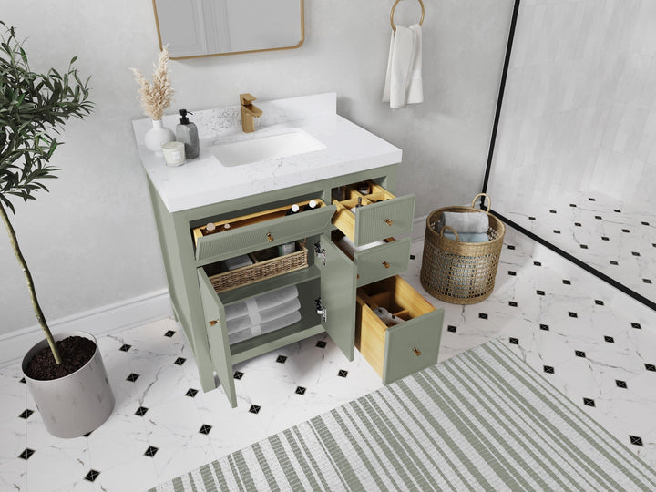 Sonoma 36 in. W x 22 in. D Center Sink Bathroom Vanity - photo 3