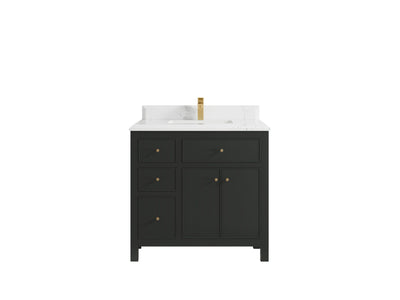 Sonoma 36 in. W x 22 in. D Center Sink Bathroom Vanity - Willow Bath and Vanity