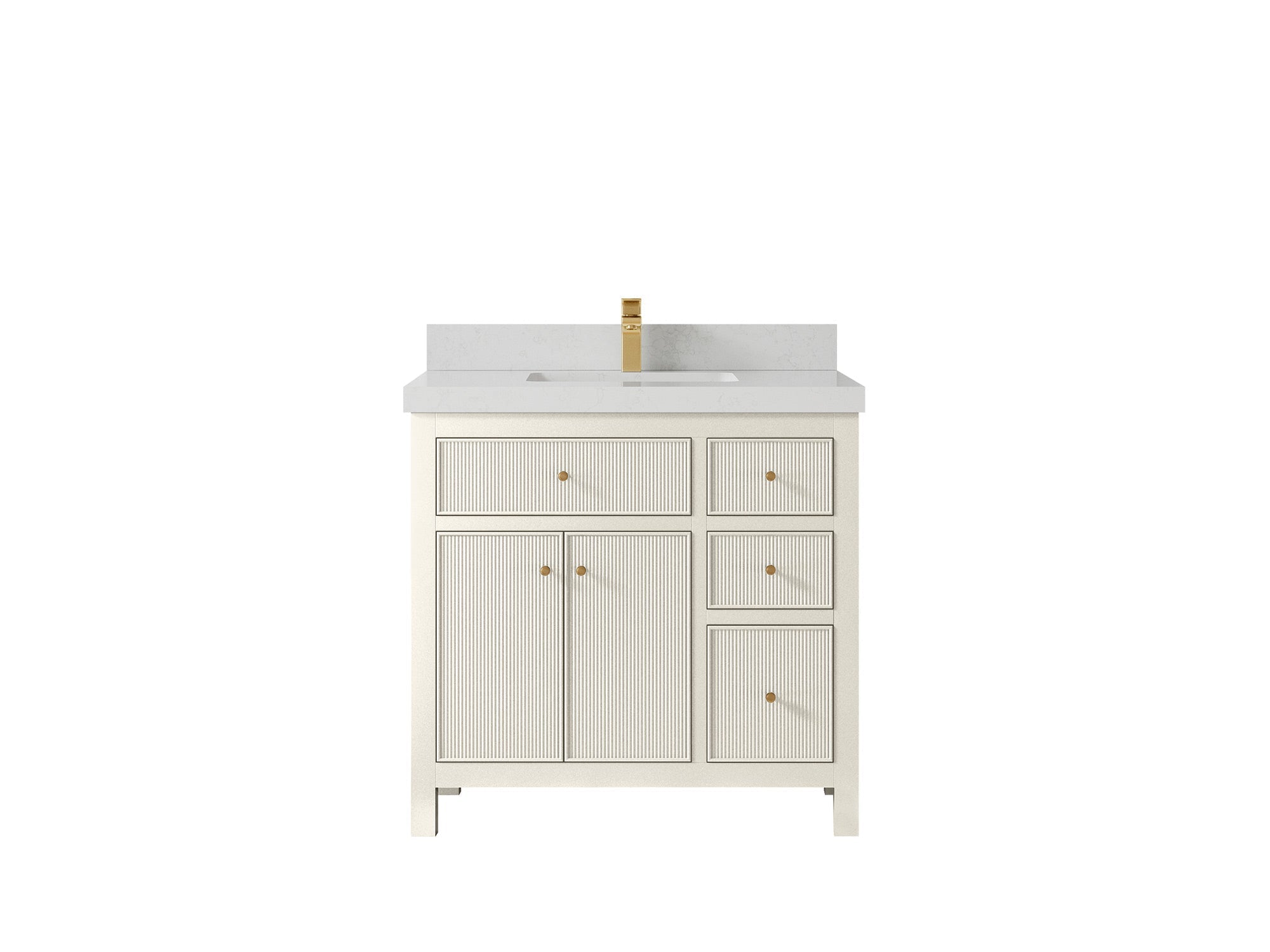 Sonoma 36 in. W x 22 in. D Center Sink Bathroom Vanity - Willow Bath and Vanity