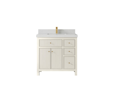 Sonoma 36 in. W x 22 in. D Center Sink Bathroom Vanity - Willow Bath and Vanity