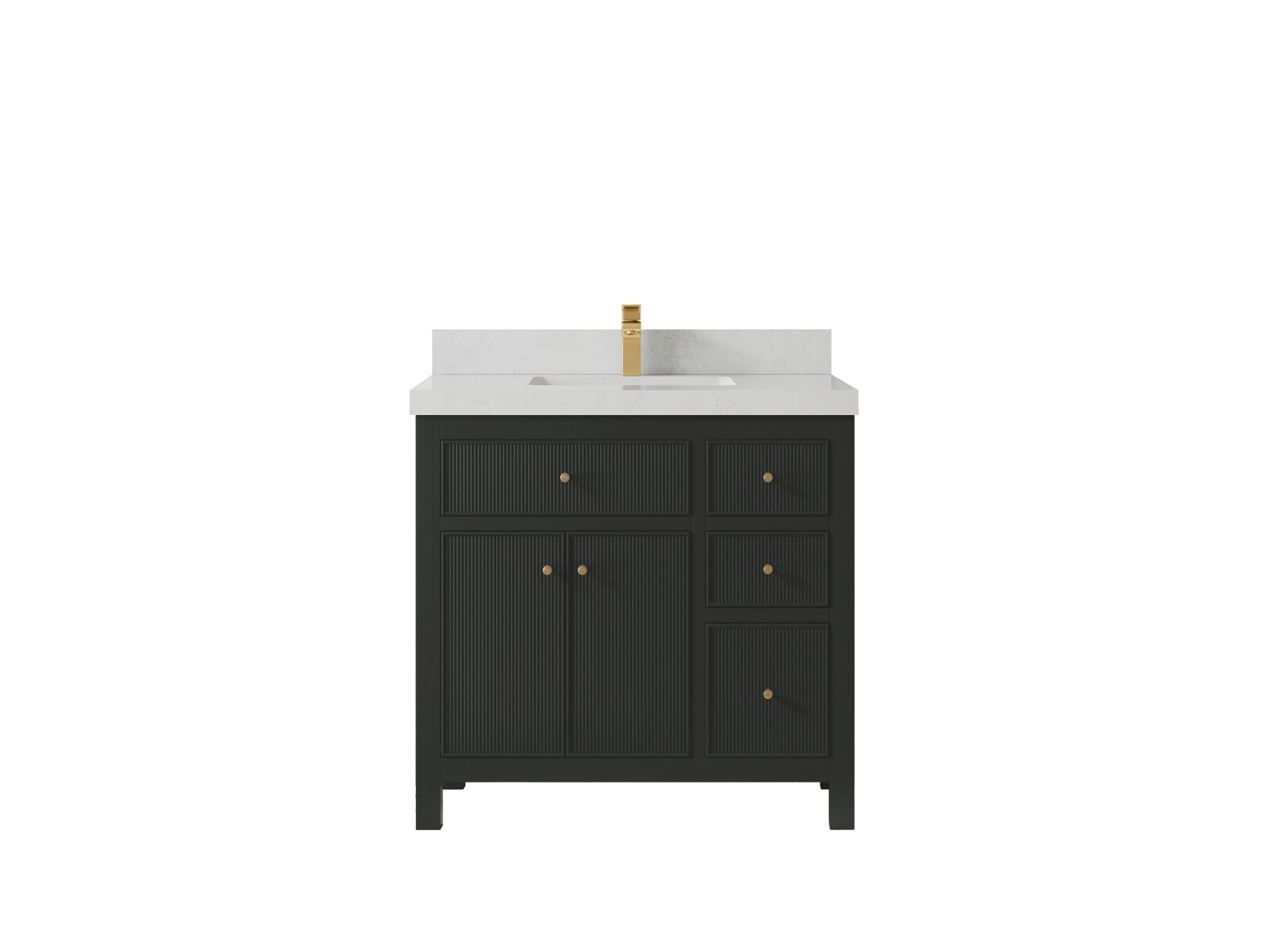 Sonoma 36 in. W x 22 in. D Center Sink Bathroom Vanity - Willow Bath and Vanity