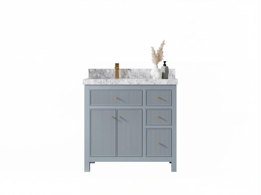 30–39 Inch Painted Single Sink Bathroom Vanities - photo 8
