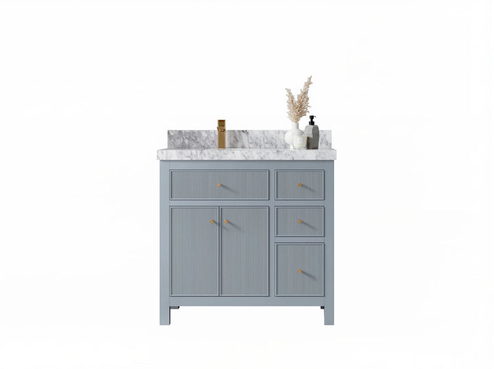 Sonoma 36 in. W x 22 in. D Left Offset Sink Bathroom Vanity - photo 1