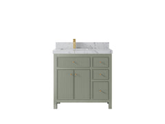 Sonoma 36 in. W x 22 in. D Left Offset Sink Bathroom Vanity - photo 40