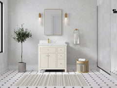 Sonoma 36 in. W x 22 in. D Left Offset Sink Bathroom Vanity - photo 4