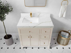 Sonoma 36 in. W x 22 in. D Left Offset Sink Bathroom Vanity - photo 32