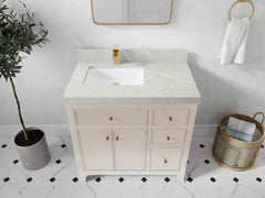 Sonoma 36 in. W x 22 in. D Left Offset Sink Bathroom Vanity - photo 41