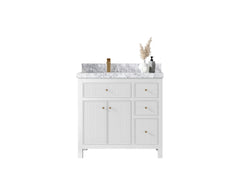 Sonoma 36 in. W x 22 in. D Left Offset Sink Bathroom Vanity - photo 1