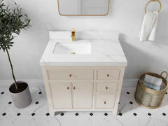 Sonoma 36 in. W x 22 in. D Left Offset Sink Bathroom Vanity - photo 34