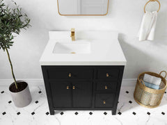 Sonoma 36 in. W x 22 in. D Left Offset Sink Bathroom Vanity - photo 47