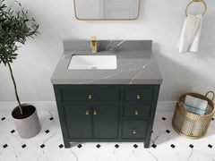 Sonoma 36 in. W x 22 in. D Left Offset Sink Bathroom Vanity - photo 32