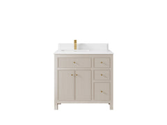 Sonoma 36 in. W x 22 in. D Left Offset Sink Bathroom Vanity - photo 21