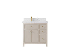 Sonoma 36 in. W x 22 in. D Left Offset Sink Bathroom Vanity - photo 16