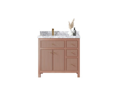 Sonoma 36 in. W x 22 in. D Left Offset Sink Bathroom Vanity - photo 1