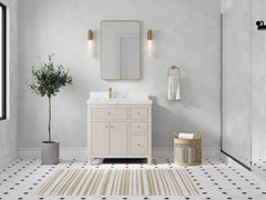 Sonoma 36 in. W x 22 in. D Left Offset Sink Bathroom Vanity - photo 4