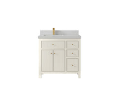 Sonoma 36 in. W x 22 in. D Left Offset Sink Bathroom Vanity - photo 20