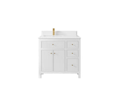 Sonoma 36 in. W x 22 in. D Left Offset Sink Bathroom Vanity - photo 16