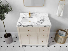 Sonoma 36 in. W x 22 in. D Left Offset Sink Bathroom Vanity - photo 46
