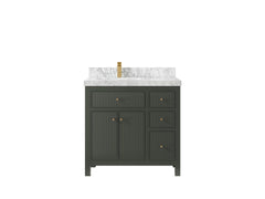Sonoma 36 in. W x 22 in. D Left Offset Sink Bathroom Vanity - photo 12