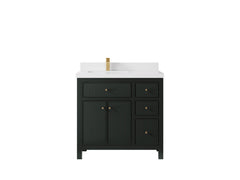Sonoma 36 in. W x 22 in. D Left Offset Sink Bathroom Vanity - photo 41